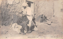 Algérie - Barbier En Plein Vent - Métiers