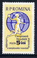 ROMANIA 1962 World Ladies Handball Win MNH / **.  Michel 2094 - Neufs