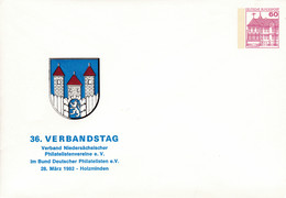 BRD,  PU 115 D2/035, BuSchl 60, Holzminden : 36. Verbandstag - Enveloppes Privées - Neuves