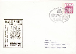 BRD, PU 115 D2/070 , BuSchl. 60, Waldshut : Südwest `80 - Enveloppes Privées - Oblitérées