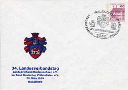 BRD, PU 115 D2/071b , BuSchl. 60, Walsrode: 34. Landesverbandstag - Enveloppes Privées - Oblitérées