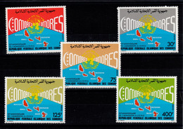Comores - YV 426 à 430 N** Complète Admission à L'ONU - Comoren (1975-...)