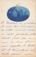 47 - LAVARDAC - CHATEAU LE CHATELET - Carte Photo Cyanotype De 1900 - Lavardac