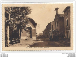 CPA 69 Rillieux La Pape Salle Des Fetes Et  Le Tramway - Rillieux La Pape