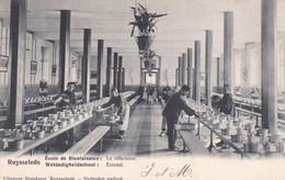 Ruislede  Ruysselede  Weldadigheidschool  - Eetzaal - Uitg Standaert  Verz 1904 - Ruiselede