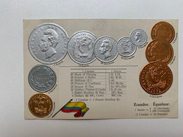 Ecuador Coins 10 Munzen Monete Pièces De Monnaie Equateur Condor Sucre Centavos Max Heimbrecht Berlin - Ecuador