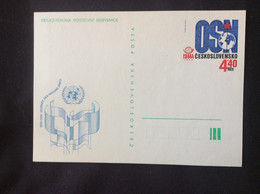 CDV 186 1978 Journée De L’  ONU Nations Unies - Ansichtskarten