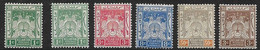 MALAYA - KELANTAN 1911 VALUES TO 50c + 1927 3c SG 1,1a, 2, 5, 8, 16b MOUNTED MINT Cat £36+ - Kelantan