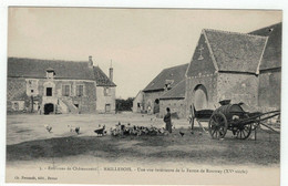 28 - Environs De Châteauneuf - MAILLEBOIS - Une Vue Intérieure De La Ferme De Rouvray. - Châteauneuf