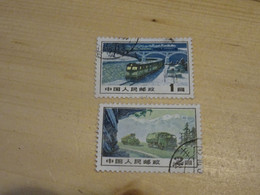 CHINE  RP Train Camions - Used Stamps