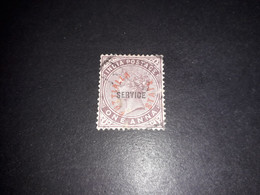 A8MIX05 COLONIE INGLESI INDIA QUEEN VICTORIA OVERPRINT SERVICE "XO" - Altri & Non Classificati