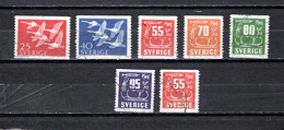 Suecia   1956  .-   Y&T  Nº   409-410-424/426A - Autres & Non Classés