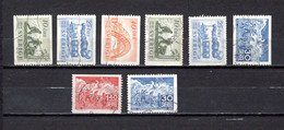 Suecia   1956-57  .-   Y&T  Nº   411/413-411a/412a-414/415-414a - Autres & Non Classés