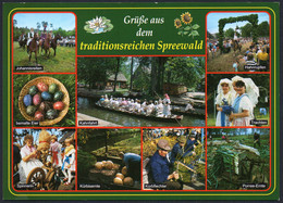 E2811 - TOP Spreewald - Trachten - Verlag Schöning - Lübbenau