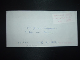 LETTRE VIGNETTE S1 à 0220 Du 10.08.89 MONTATAIRE OISE - Storia Postale