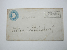 BERLIN - Stadtpost , Klarer Stempel Auf Ganzsache - Postal  Stationery