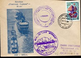 UDSSR Antarktis Walfang- Und Forschungsfahrten, Schiffe Und Fauna  - USSR Antarctica Whaling And Research Cruises Ships - Autres & Non Classés