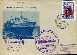 UDSSR Antarktis Walfang- Und Forschungsfahrten, Schiffe Und Fauna  - USSR Antarctica Whaling And Research Cruises Ships - Other & Unclassified