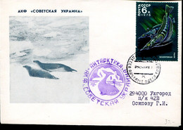 UDSSR Antarktis Walfang- Und Forschungsfahrten, Schiffe Und Fauna  - USSR Antarctica Whaling And Research Cruises Ships - Sonstige & Ohne Zuordnung