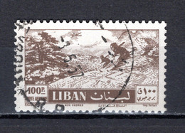 LIBAN  PA   N° 142      OBLITERE    COTE 2.25€      SPORT SKI - Libanon