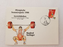 South Korea - Weightlifting - Olympic Games - Seoul - 1988 - Manfred Nerlinger - Weightlifting