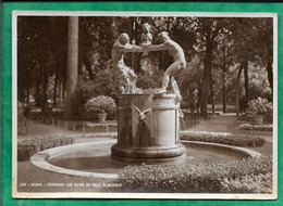 Roma (Lazio - Italia) Fontana Dei Satiri In Villa Borghese 2scans - Parchi & Giardini