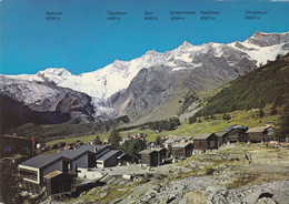 Saas Fee, Mit Feegeltscher, Alphubel Und Mischabelgruppe (pk76330) - Saas Im Prättigau