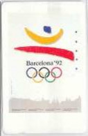 SPAIN_JAPA : EM094 BARCELONA 92 Logo City Skyline USED - Sonstige & Ohne Zuordnung