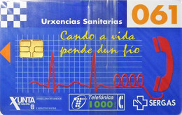 SPAIN : CP133 1000Urxencias Sanitarias , Rev. Mercedes Van Car MINT - Other & Unclassified