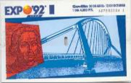 SPAIN : X002 Expo 92 Sevilla Entry Ticket USED - Andere & Zonder Classificatie