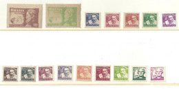 HANSEN BRAZIL FULL NEW SET 31 STAMPS - Verzamelingen & Reeksen