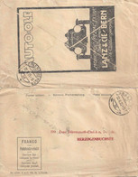 Postform 5605  "Postcheckverkehr"  Langenthal - Herzogenbuchsee  (Auto Oele Lanz, Bern)         1923 - Storia Postale