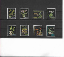 VENEZUELA 1962 ORCHIDS FLOWERS 8 VALUES SET UNGUMMED MICHEL 1433/40 Yvert 649/56 - Otros & Sin Clasificación