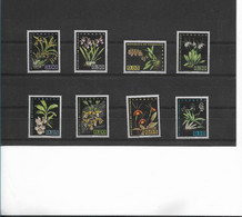 VENEZUELA 1962 ORCHIDS FLOWERS 8 VALUES SET UNGUMMED MICHEL 1433/40 Yvert 649/56 - Sin Clasificación