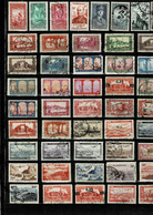 Philatélie Timbres ALGERIE De 1924 à 1958** & ° Total 114 Timbres Cote Y&T 100 € à 15 % De La Cote Y&T - Colecciones & Series