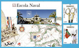 Portugal  2020   Mi.Nr. Sheet 467 + 4675 / 4676 ,175 Anos  Escola Naval - Postfrisch / MNH / (**) - Nuevos