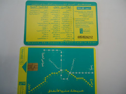 EGYPT USED CARDS MAP CHIP 1 - Aegypten