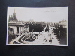 Österreich 1926 Echtfoto AK Wien Parlament Photokunst Verlag H. Nachbargauer - Wien Mitte