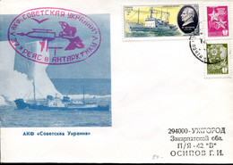 UDSSR Antarktis Walfang- Und Forschungsfahrten, Schiffe Und Fauna  - USSR Antarctica Whaling And Research Cruises Ships - Autres & Non Classés