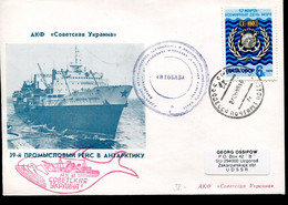 UDSSR Antarktis Walfang- Und Forschungsfahrten, Schiffe Und Fauna  - USSR Antarctica Whaling And Research Cruises Ships - Autres & Non Classés