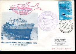 UDSSR Antarktis Walfang- Und Forschungsfahrten, Schiffe Und Fauna  - USSR Antarctica Whaling And Research Cruises Ships - Other & Unclassified