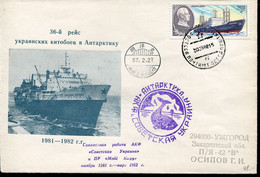 UDSSR Antarktis Walfang- Und Forschungsfahrten, Schiffe Und Fauna  - USSR Antarctica Whaling And Research Cruises Ships - Andere & Zonder Classificatie