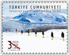 Turkey 2020, The Project Of Scientific Research Station In Antarctica, MNH Single Stamp - Nuovi