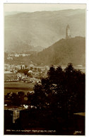 Ref 1442 - Judges Real Photo Postcard - Wallace Monument From Stirling Castle - Scotland - Stirlingshire