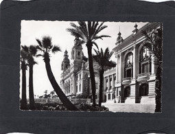 98241    Monaco,   Monte-Carlo,  Le  Theatre  Et Les Terrasses,  VG  1954 - Operahuis & Theater
