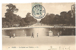 L130B448 - Paris - 50 Les Enfants Aux Tuileries - Parks, Gärten