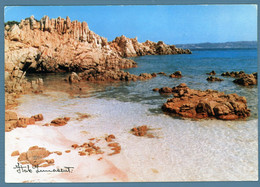 Delcampe - °°° Cartolina N. 213 - Conoscere La Sardegna Arcipelago Di La Maddalena La Spiaggia Rosa Viaggiata °°° - Sassari
