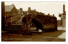 Ref 1443 - Judges Real Photo Postcard - Triangular Bridge Crowland - Lincolnshire - Sonstige & Ohne Zuordnung