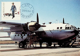 1984 Portugal Uniformes Militares Portugueses (Força Aérea) - Cartoline Maximum