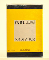 Azzaro Pure Cedrat Eau De Toilette Edt 125ml 4.2 Fl. Oz. Spray Perfume For Man Rare Vintage Old 2002 - Hombre